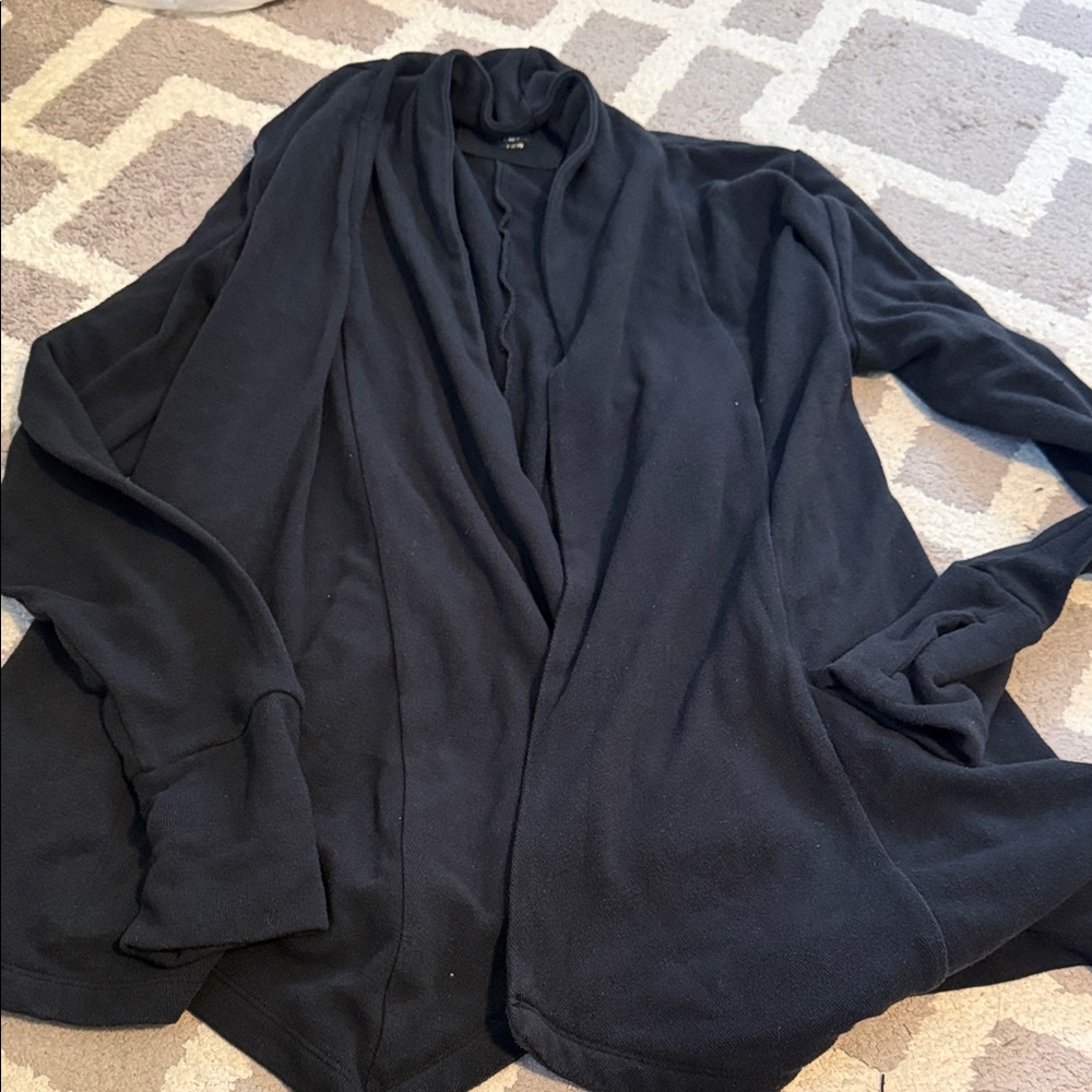 Lilly Pulitzer Luxletic Black Cardigan